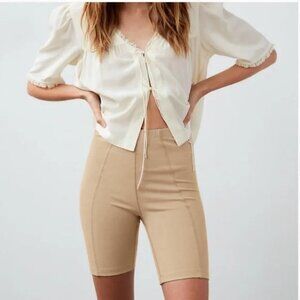 Aritzia Wilfred Garlen Biker Short In Roebuck Size XS